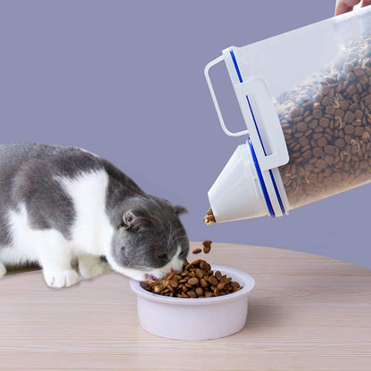 PawfectWorlds™ Measuring Storage – Cat Food Storage Cup