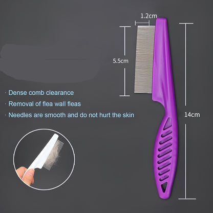 PawfectWorlds™ Shedding Tool – Pet Hair Comb