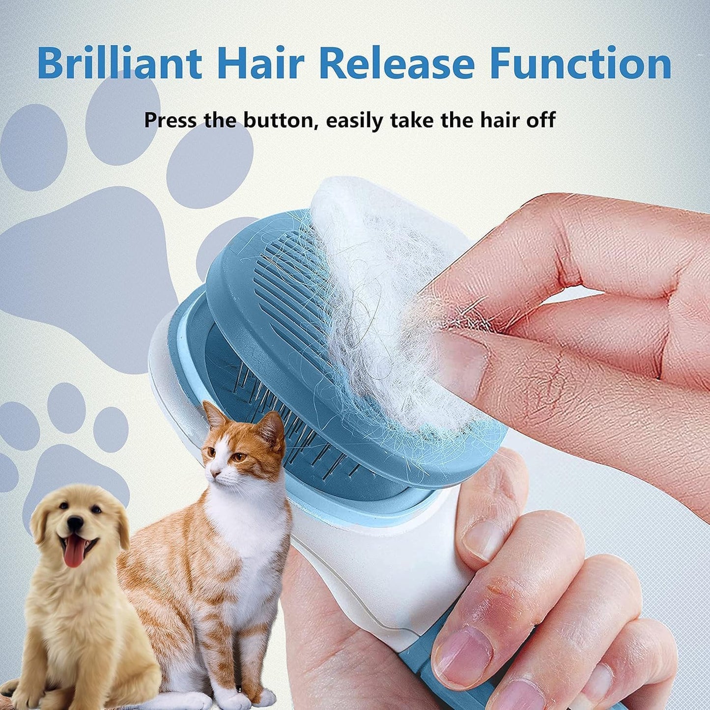 PawfectWorlds™ Hair Removal – Cat & Dog Comb