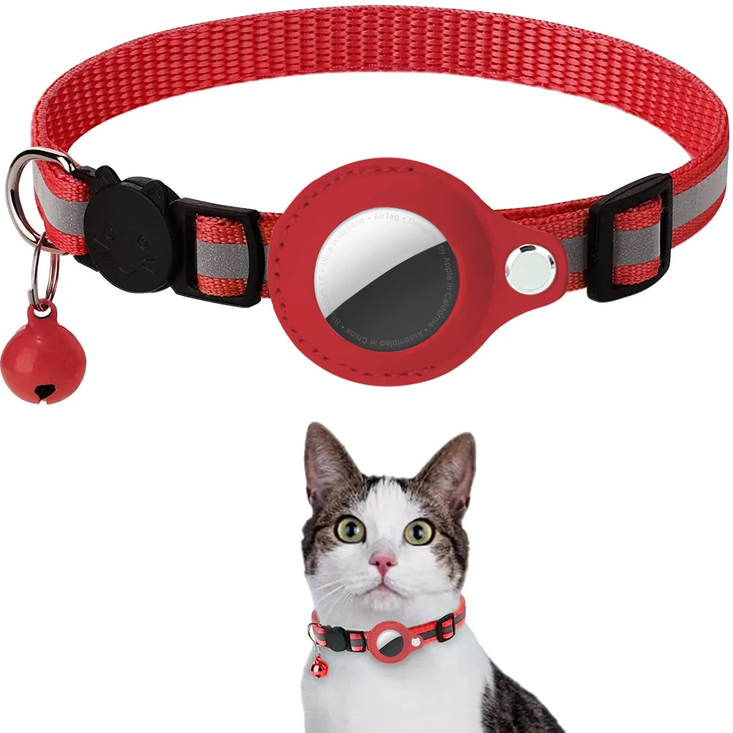 PawfectWorlds™ Collar Track– Pet AirTag Collar