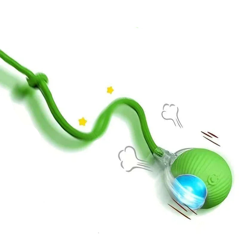 PawfectWorlds™ Smart Toy – Cat Rechargeable Ball