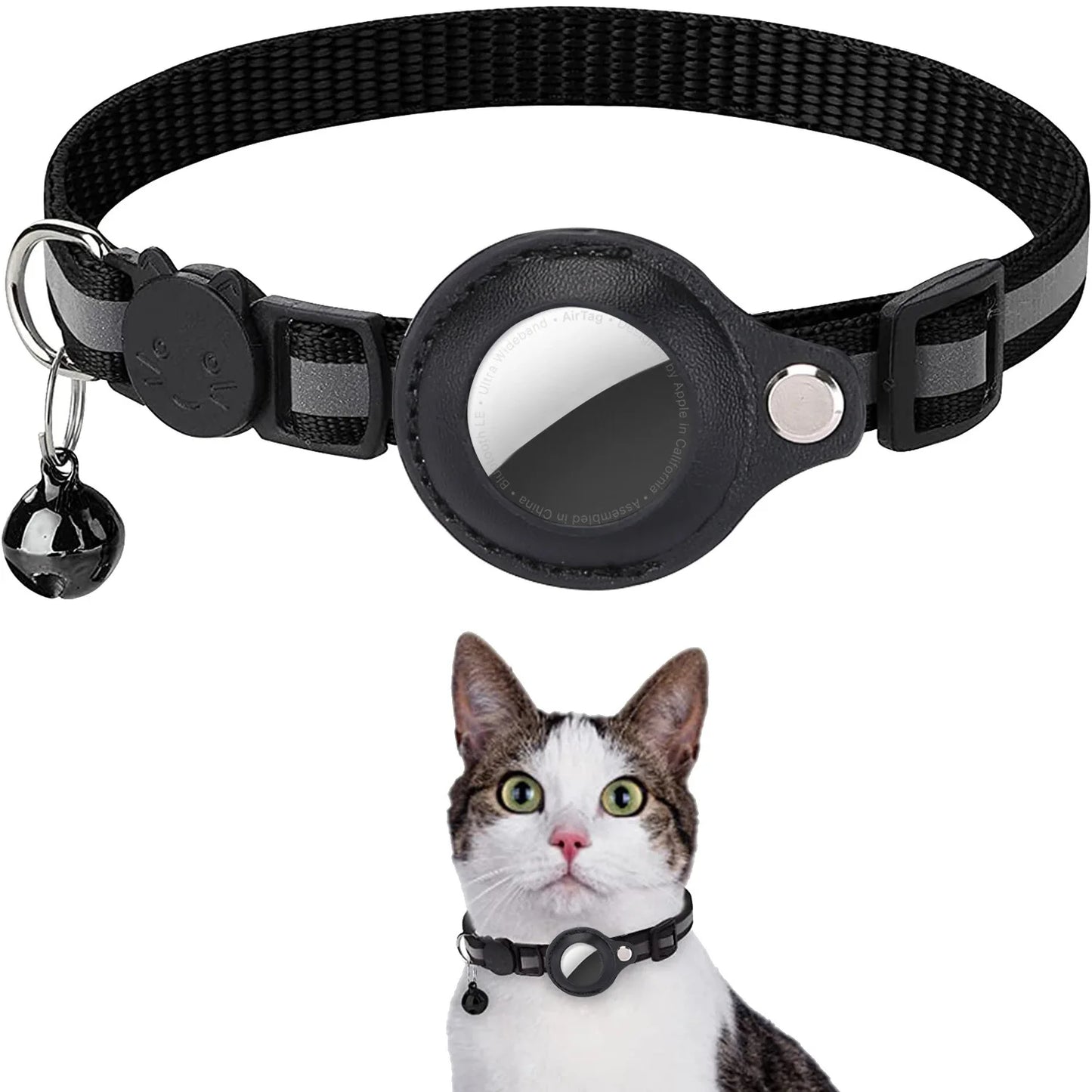 PawfectWorlds™ Collar Track– Pet AirTag Collar
