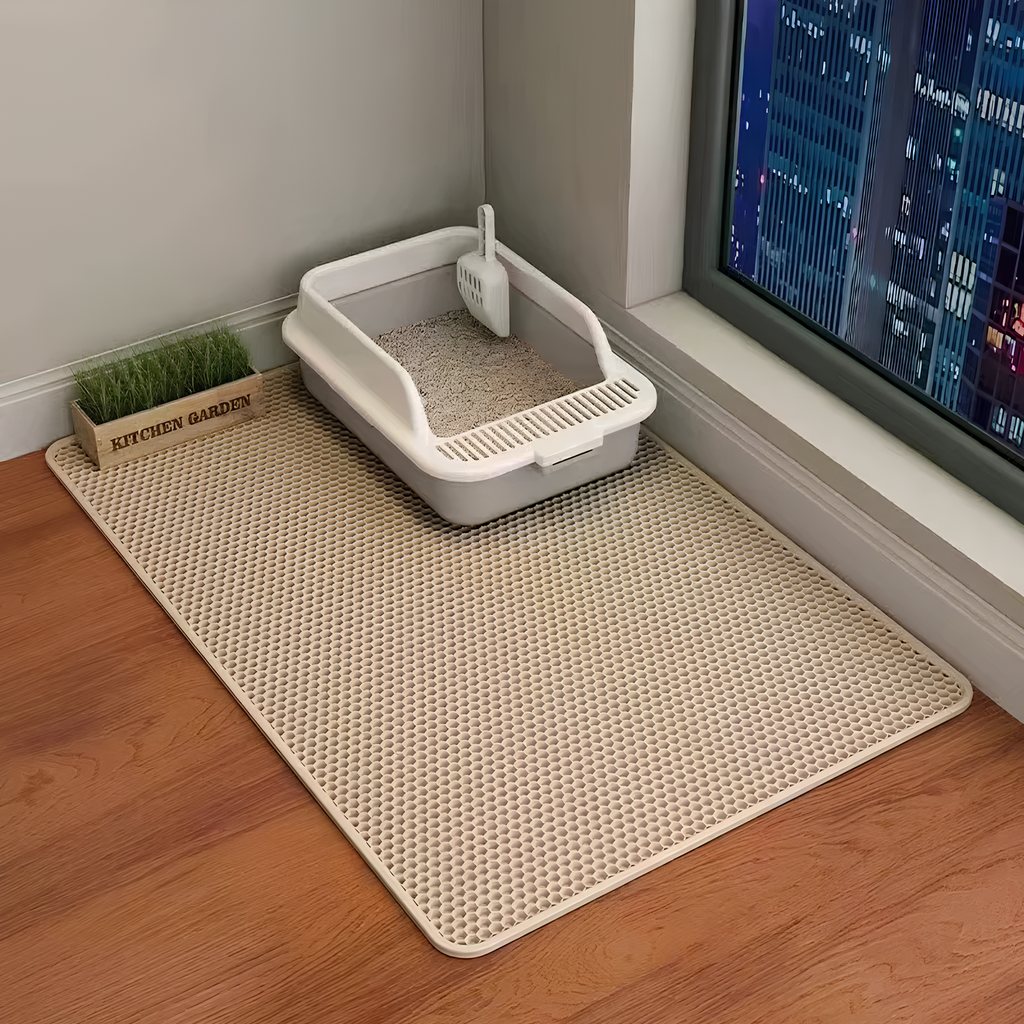 PawfectWorlds™ Kitty Trap – Cat Litter Mat