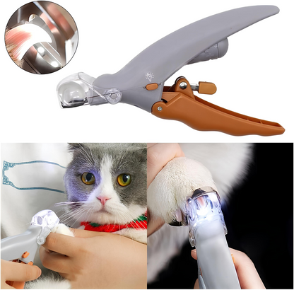 PawfectWorlds™ LED Cutter – Light Nail Clipper