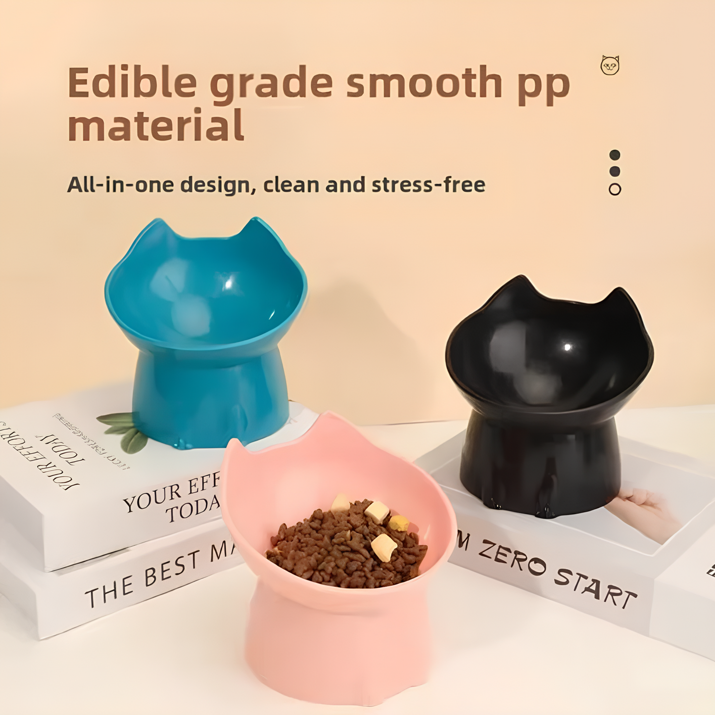 PawfectWorlds™ Ear Bowl – Cat & Dog Feeding