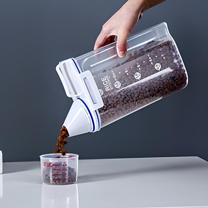 PawfectWorlds™ Measuring Storage – Cat Food Storage Cup